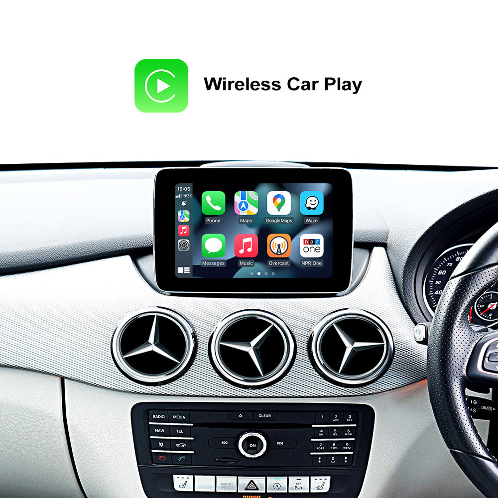 Adaptateur d'interface MMI Android Auto CarPlay sans fil Prime Retrofit pour Mercedes Benz NTG 4.5 4.7 4.8 5.0 5.1 Airplay Upgrade Box Mirror Link