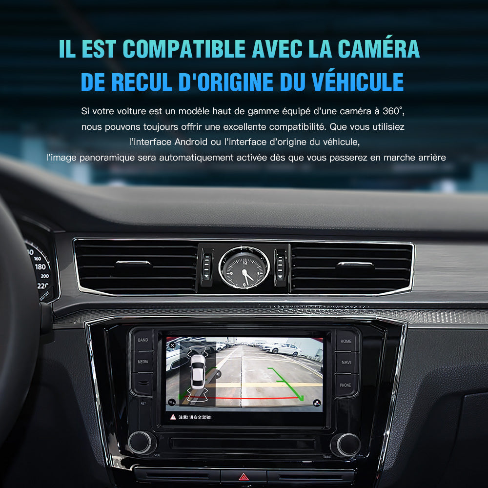 Android 13 8-Core sans fil CarPlay écran 7 pouces écran adapté pour Volkswagen POLO Golf Passat West Leon Skoda Jetta TIGUAN TOURAN multimédia GPS