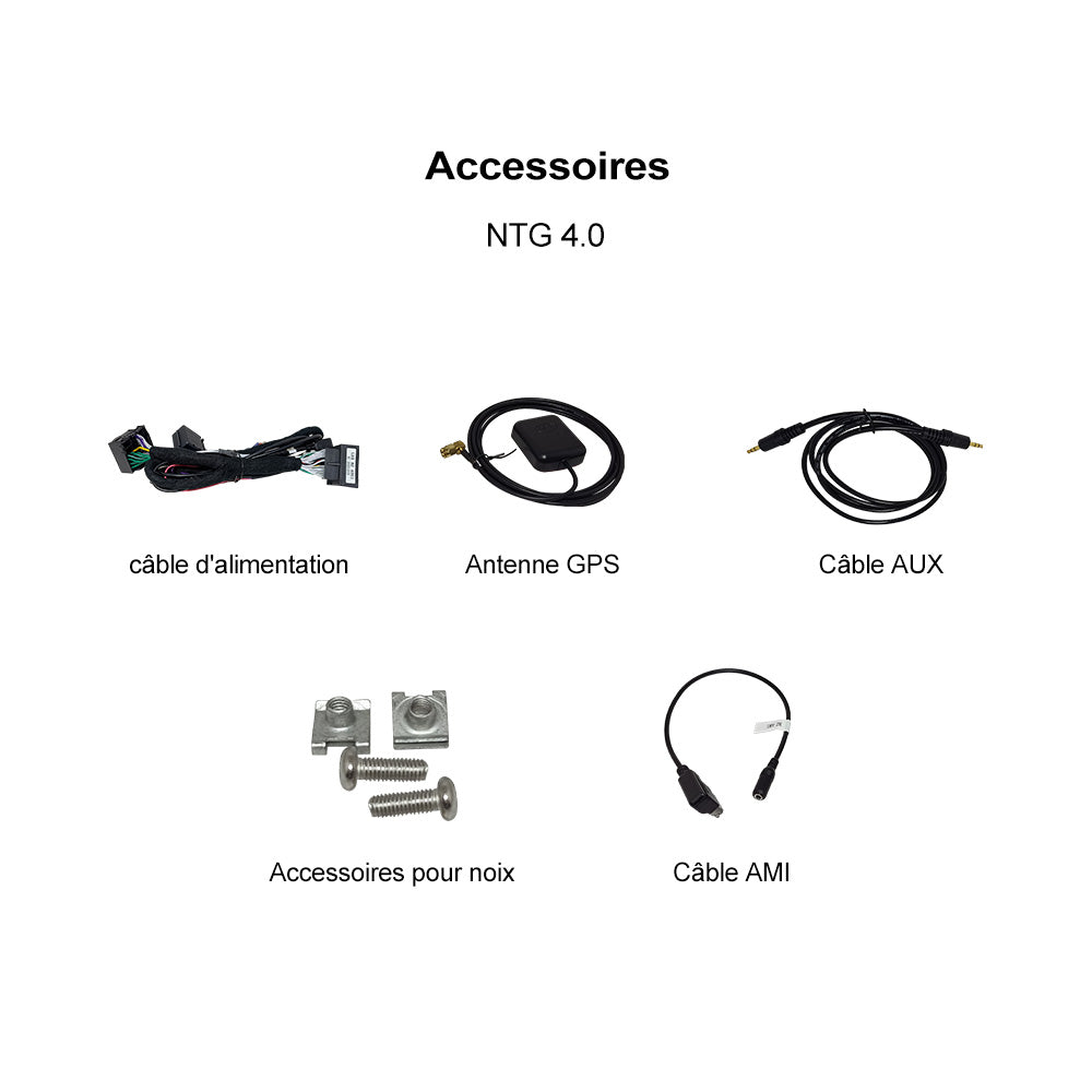 Carplay sans fil Android Auto Android 14 Navigation de voiture pour Mercedes C200 C180 W204 W205 S205 C253 WIFI Google écran tactile multimédia stéréo