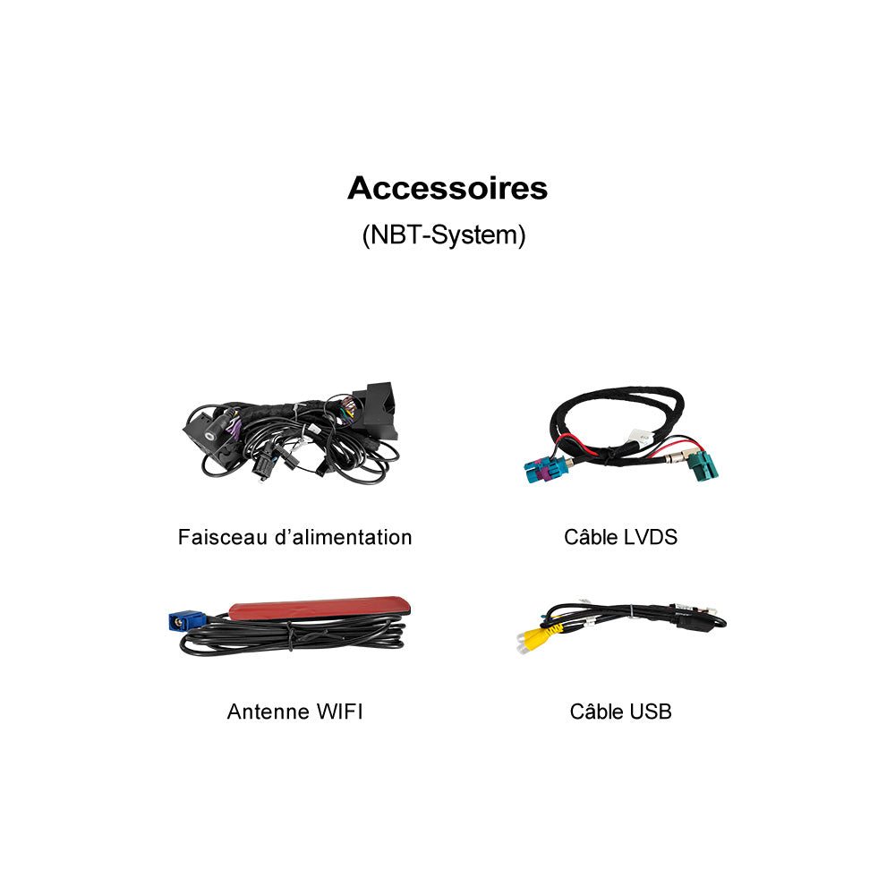 Kit de navigation GPS sans fil CarPlay Android Auto MMI Prime pour BMW CIC NBT EVO System Series 1 2 3 4 5 6 7 X1 X3 X4 X5 X6 X7 Mini I3 I8