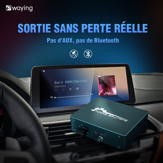 Kit de modification d'écran Android avec boîtier de décodeur à fibre optique adapté pour NBT CIC EVO F30 F20 F10 F11 F31 F15 F01 F02 F25