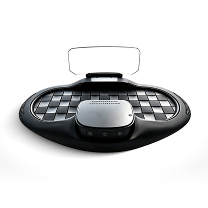 VIVIHUD Affichage Tête Haute V5 Ultra HUD à Projection Sur Pare Brise Voiture CarPlay Sans Fil Android Auto OBD2 GPS Avec Luminosité Automatique Navigation, Compteu