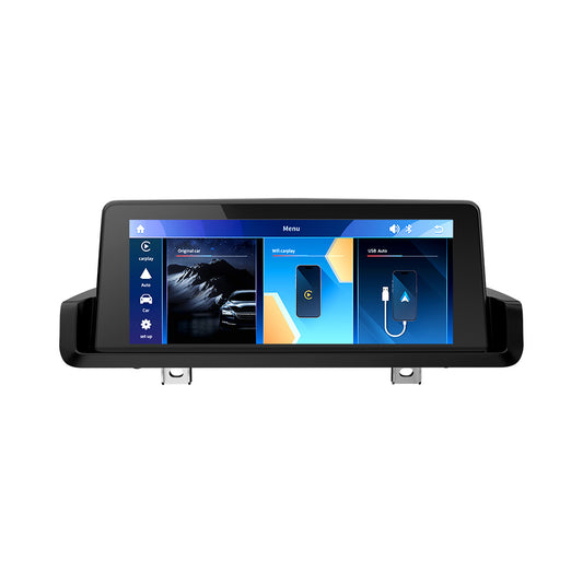 CarPlay sans fil pour BMW série 3 E90 E91 E92 E93, Android Auto, écran IPS de 8.8 pouces, sans système Android