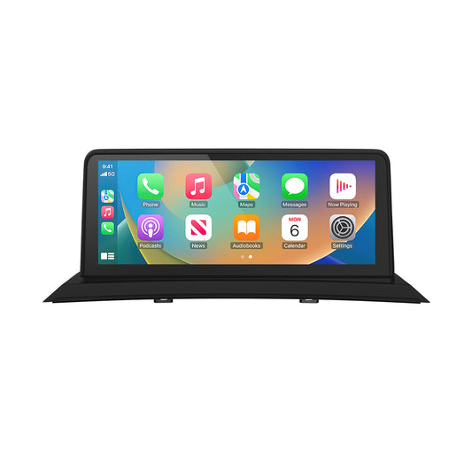 Ecran Tactile Autoradio Station Multimédia Navigation GPS 10.25" avec module intégré CARPLAY Android Auto pour BMW X3 E83 2003-2010
