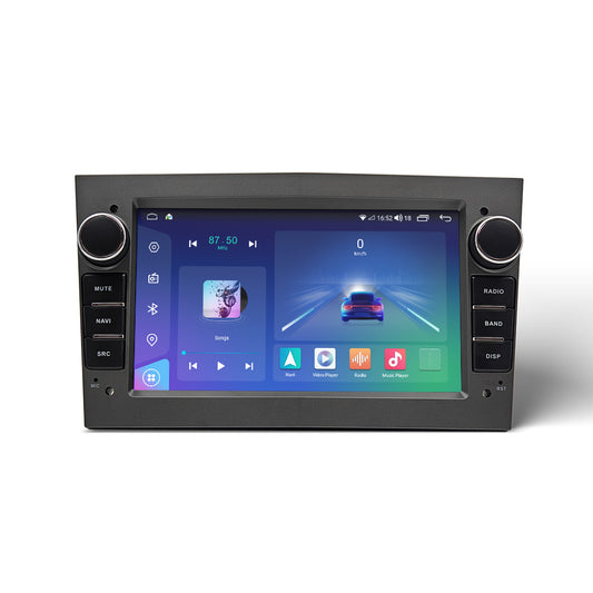 Autoradio Opel Android 13 avec Apple Carplay/Android Auto sans fil Écran tactile 7 pouces 4G+64G avec WiFi Navigation GPS Bluetooth FM Commande vocale intelligente