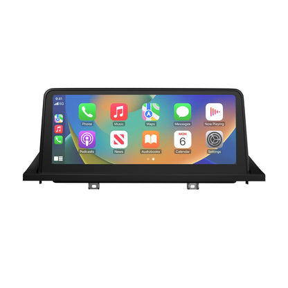 Ecran Tactile Autoradio Station Multimédia Navigation GPS 10.25" avec module intégré CARPLAY Android Auto pour BMW X5/X6 E70 E71