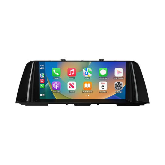 Écran tactile multimédia hôte de 10.25 pouces module de voiture Android CARPLAY intégré adapté à la BMW série 5 F10 F11 F18