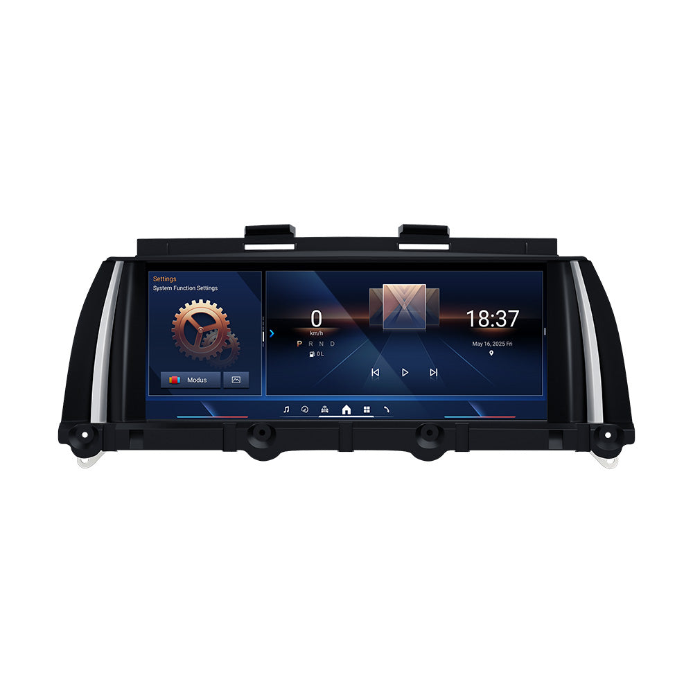 Ewaying 8,8" Android 14 8+128G Qualcomm Octa-core 4G+64 Interface de voiture multimédia pour BMW X3 F25 X4 F26 CIC NBT GPS Navigation écran tactile unité principale