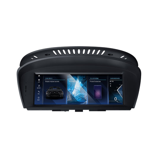 8.8 "Android 13 8G + 128G Qualcomm octa-core multimédia pour BMW Series3 5 E60 E61 E62 E63 E64 M6 E90 E91 E92 E93 M3 unité principale de Navigation GPS