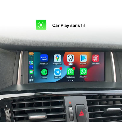 8.8 "sans fil Apple CarPlay Android Auto unité principale multimédia pour BMW X3 F25 X4 F26 NBT CIC GPS Navigation