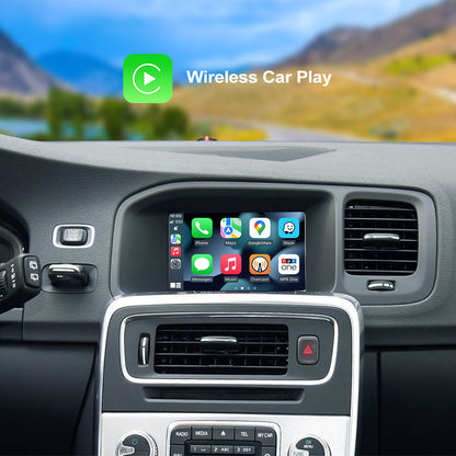 CarPlay sans fil Android Auto MMI Prime pour Volvo V60 S60 XC60 V40 2014 – 2019 boîte d'interface de mise à niveau Airplay