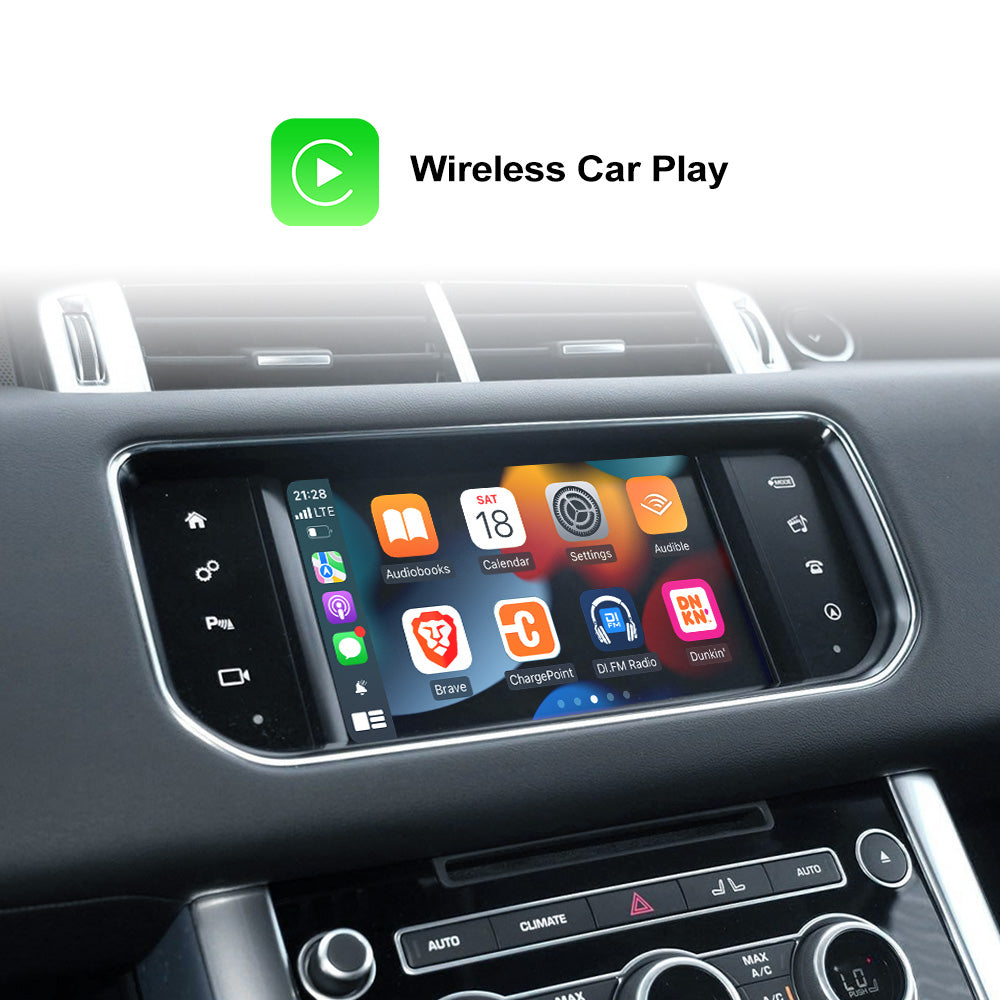 Sans fil Apple Carplay Android Auto Box pour Land Rover Range Rover Evoque iOS Support carte musique Youtube voiture rénovation