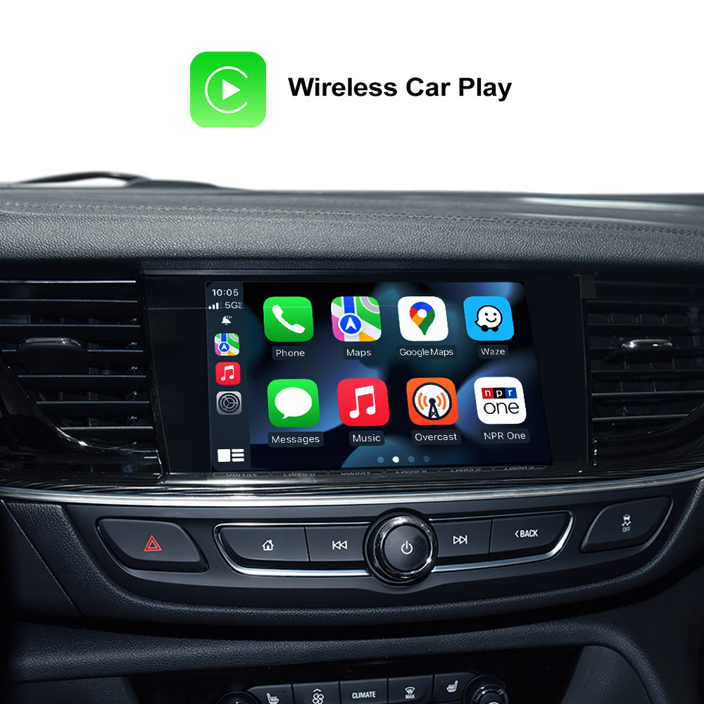 Boîtier Apple CarPlay sans fil pour Peugeot Opel 2018-2020 avec système NAC et écran d'origine