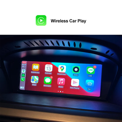 8.8 "Android 13 8G + 128G Qualcomm octa-core multimédia pour BMW Series3 5 E60 E61 E62 E63 E64 M6 E90 E91 E92 E93 M3 unité principale de Navigation GPS