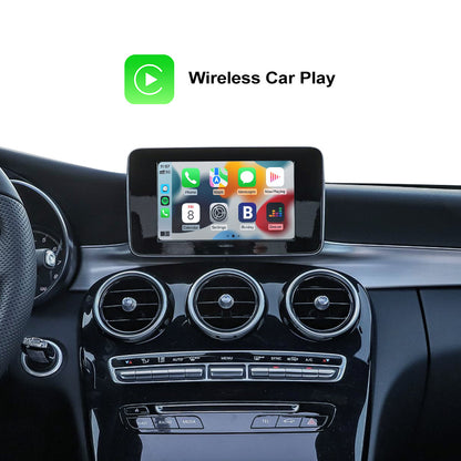 Ewaying Adaptateur d'interface MMI sans fil CarPlay Android Auto Mise à niveau principale pour Mercedes Benz NTG 5.5 6.0 Kit de boîte de navigation Mirror Link Mise à niveau GPS