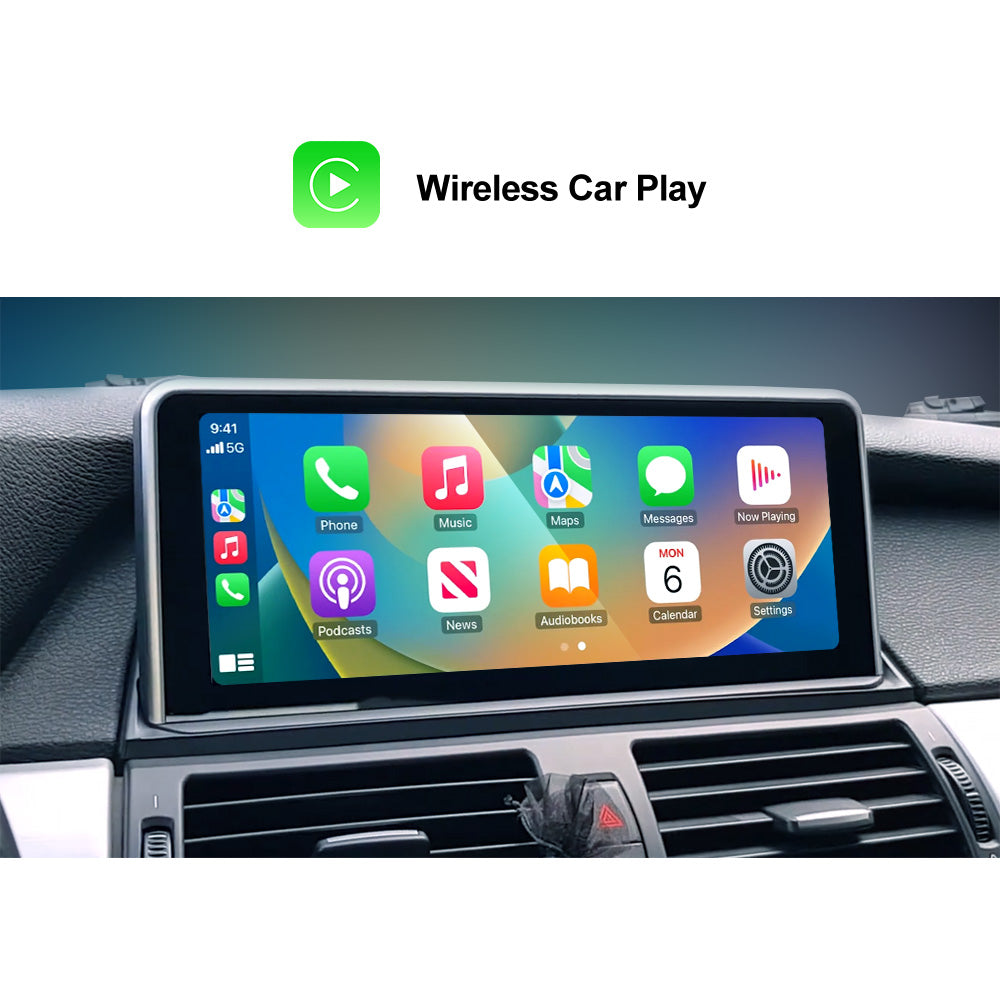 10,25" Android 12.0 8G + 128G Qualcomm Octa-core MultiMedia pour BMW X5 E70 X6 E71 2007-2014 Autoradio Bluetooth Lecteur vidéo de navigation intelligent