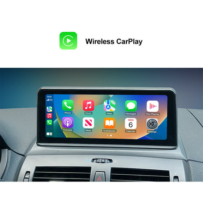 10.25 "Android 14 8G + 128G Qualcomm octa-core IPS Interface de voiture navigation intelligenteRadio multimédia DVD voiture pour BMW X3 E83 2003-2010 GPS