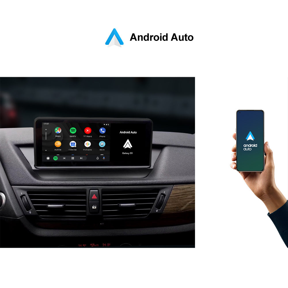 Apple CarPlay sans fil pour BMW X1 E84 Android Auto sans système Android Écran IPS 10,25 pouces