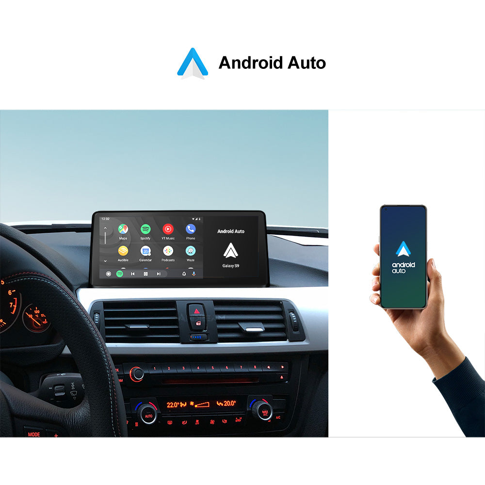 10.25“ Hôte multimédia de voiture sans fil Apple CarPlay Android pour BMW Series 3 4 F30 F31 F34 F32 F33 F36 F80 Navigation GPS
