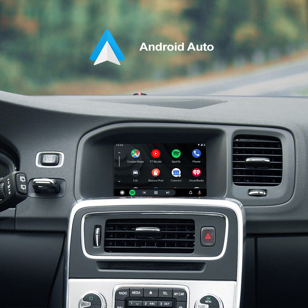 CarPlay sans fil Android Auto MMI Prime pour Volvo V60 S60 XC60 V40 2014 – 2019 boîte d'interface de mise à niveau Airplay