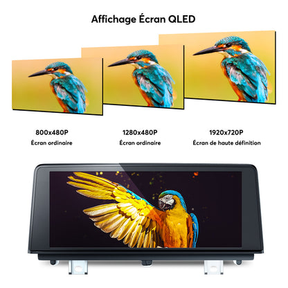 10.25 "Android 13 Qualcomm 8 cœurs IPS voiture multimédia pour BMW série 3 F30 F31 série 4 F32 F36 CIC NBT EVO système écran tactile