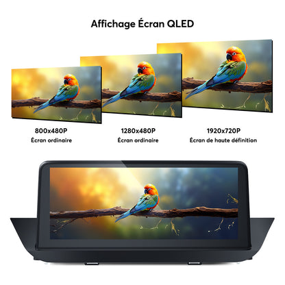 Ecran tactile Autoradio Station Multimédia Navigation GPS 10.25 " pour BMW X1 E84 VERSION Qualcomm OCTA-CORE Android 12.0
