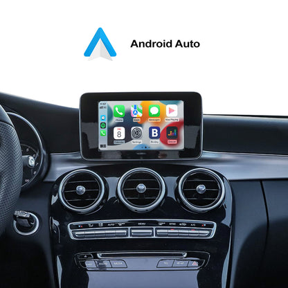 Ewaying Adaptateur d'interface MMI sans fil CarPlay Android Auto Mise à niveau principale pour Mercedes Benz NTG 5.5 6.0 Kit de boîte de navigation Mirror Link Mise à niveau GPS