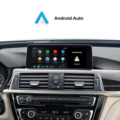 Boîte automatique Android Carplay sans fil pour BMW F30 F20 F10 F11 F33 F15 F22 F21 F56 F01 F25 avec rétroviseurs électroniques gauche et droit
