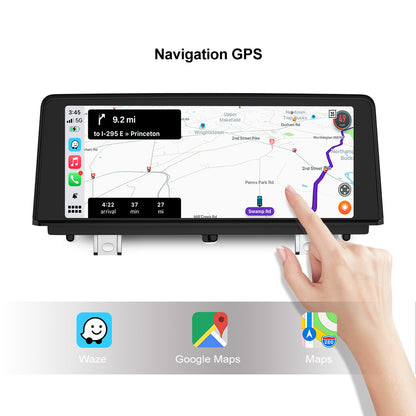 Lecteur DVD multimédia de voiture Android CarPlay sans fil 8.8 pouces pour BMW série 1 2 F20 F21 2011-2017 unité principale écran tactile