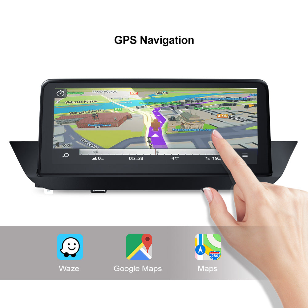 Ecran tactile Autoradio Station Multimédia Navigation GPS 10.25 " pour BMW X1 E84 VERSION Qualcomm OCTA-CORE Android 12.0