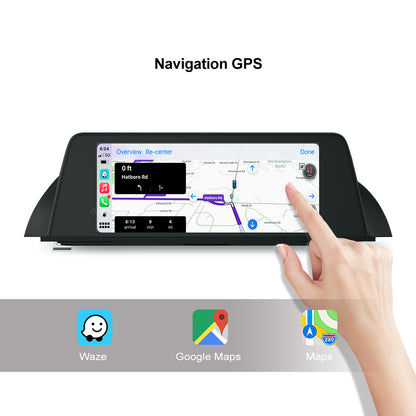 10.25 pouces sans fil CarPlay Android Auto voiture multimédia pour BMW F10 F11 unité principale caméra de recul IOS IPhone