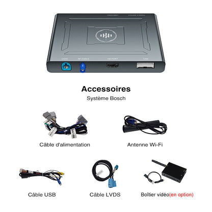 Boîtier de module d'interface Carplay sans fil pour Land Range Rover Sport Evoque Vogue Discovery 4 Jaguar XE XF Android Auto Mirror Navigation Box