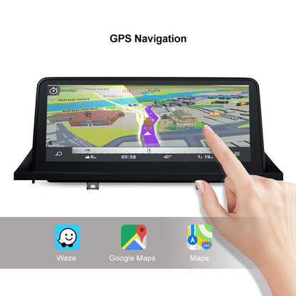 10,25" Android 13 8G + 128G Qualcomm Octa-core MultiMedia pour BMW X5 E70 X6 E71 2007-2014 Autoradio Bluetooth Lecteur vidéo de navigation intelligent