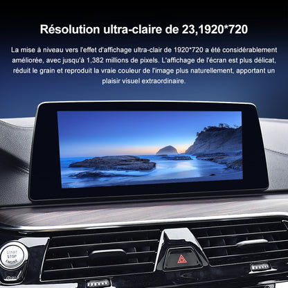 Boîte de décodeur CarPlay sans fil Android Auto pour BMW EVO ID6 ID7 mise à niveau de l'écran tactile d'origine
