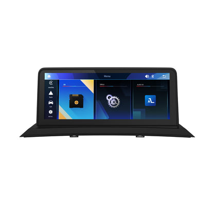 Ecran Tactile Autoradio Station Multimédia Navigation GPS 10.25" avec module intégré CARPLAY Android Auto pour BMW X3 E83 2003-2010
