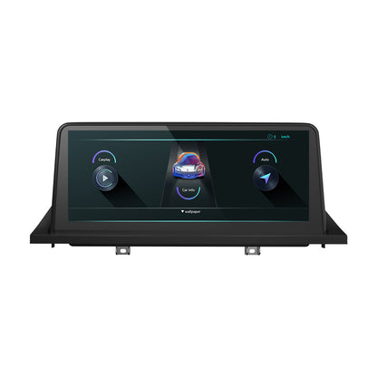 Ecran Tactile Autoradio Station Multimédia Navigation GPS 10.25" avec module intégré CARPLAY Android Auto pour BMW X5/X6 E70 E71
