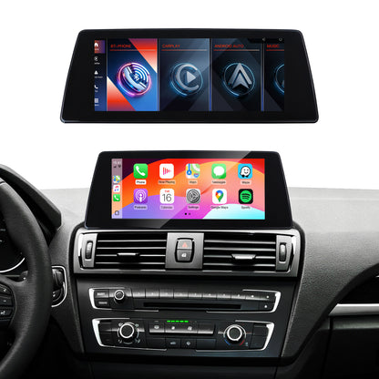 Apple CarPlay sans fil, compatible Android Auto et Android Auto pour BMW Série 1 et 2 écran IPS HD 8,8 pouces, intégration OEM et Bluetooth d'origine du véhicule