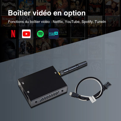 Boîtier de module Bluetooth Hicar avec système Carplay sans fil plein écran pour Volvo XC90 XC60 XC40 S60 S90 V60 (Android Auto).
