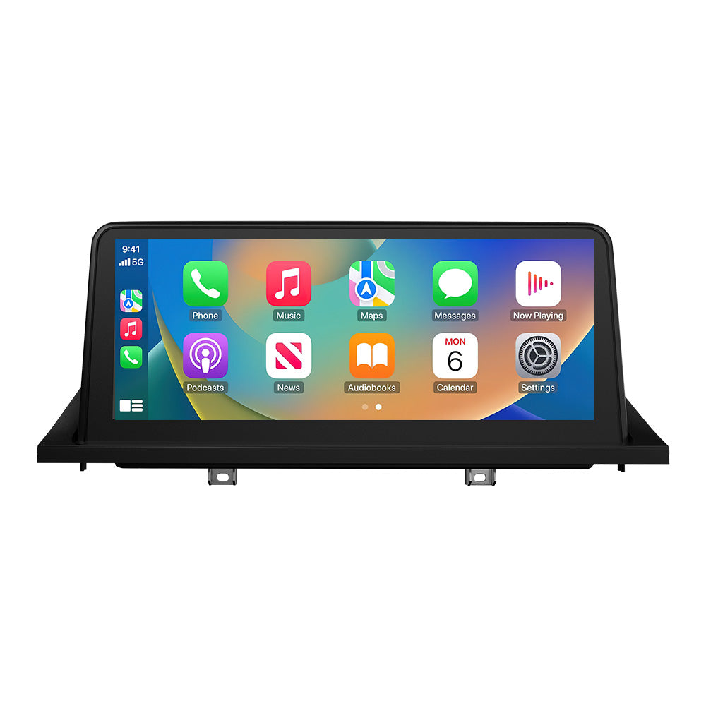 10,25" Android 13 8G + 128G Qualcomm Octa-core MultiMedia pour BMW X5 E70 X6 E71 2007-2014 Autoradio Bluetooth Lecteur vidéo de navigation intelligent