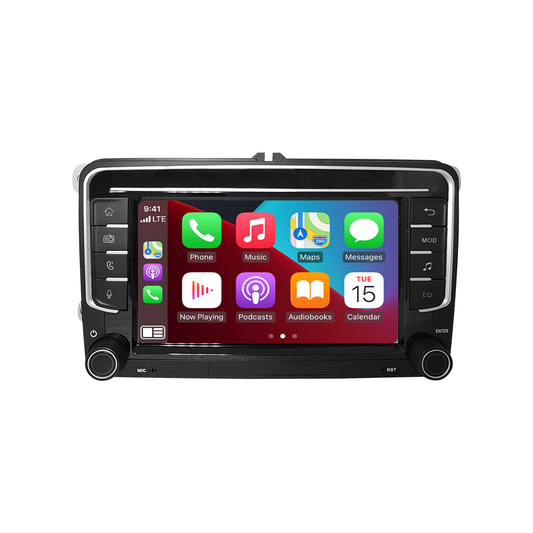 7" Ecran tactile avec module intégré CARPLAY pour VW Volkswagen POLO GOLF 6 PASSAT CC JETTA TIGUAN TOURAN