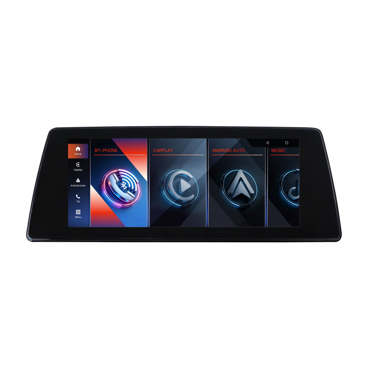 Apple CarPlay sans fil, compatible Android Auto et Android Auto pour BMW Série 1 et 2 écran IPS HD 8,8 pouces, intégration OEM et Bluetooth d'origine du véhicule