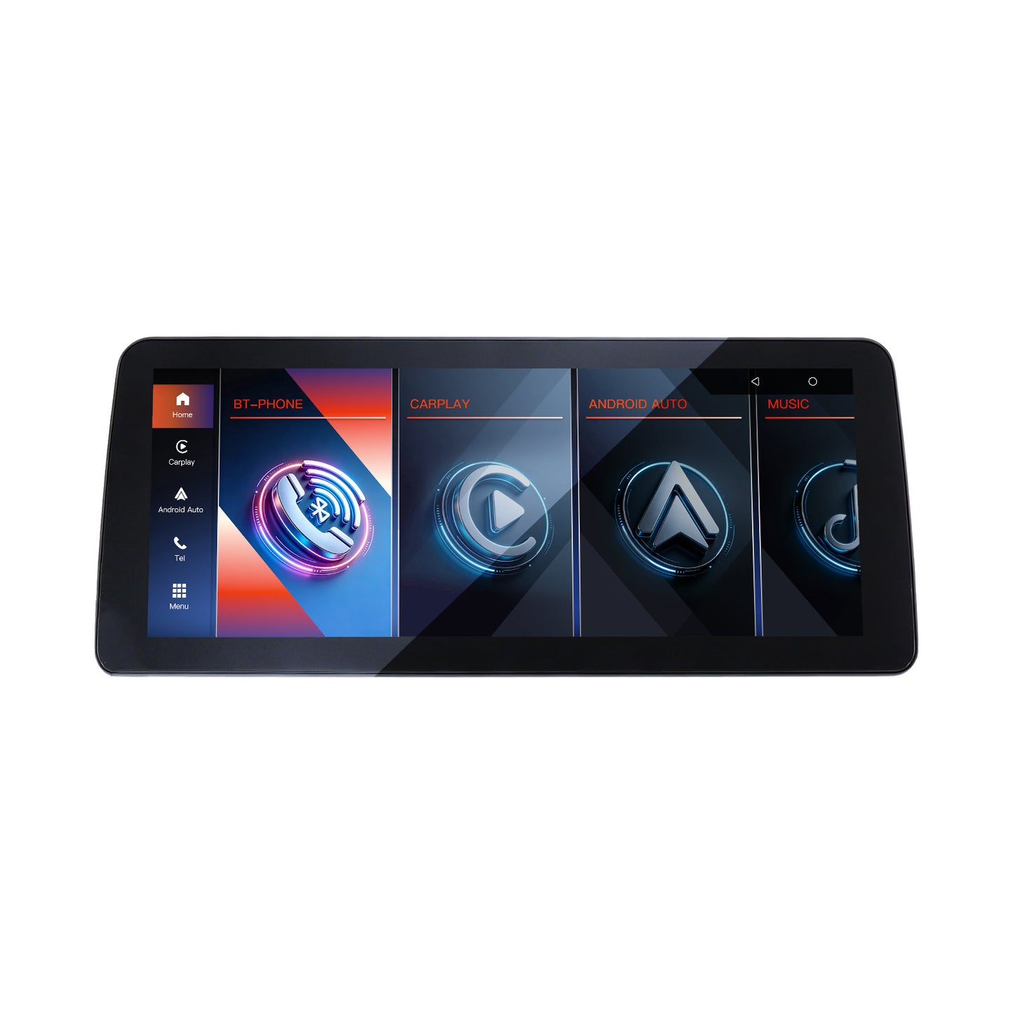 Compatibilité sans fil avec Apple CarPlay et Android Auto avec les BMW Série 3 Série 4 F30 F31 F34 F32 F33 F36 et F80 intégration OEM et Bluetooth d'origine du véhicule