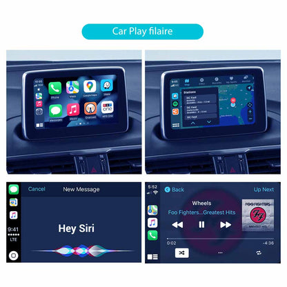 Kit Rétrofit avec Fonctions Car Play et Android-Auto pour améliorer Mazda 2/3/6 CX3/5/9 MX5