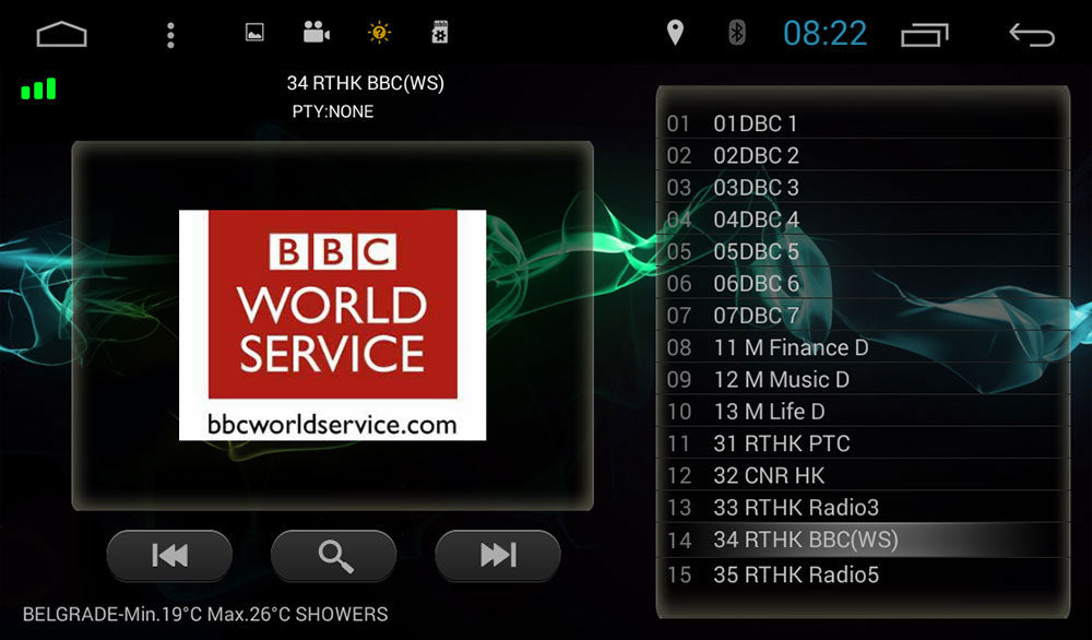 DAB + USB DONGLE Récepteur Radio FM Numérique pour Autoradio en Android en Europe
