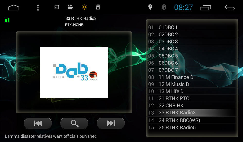DAB + USB DONGLE Récepteur Radio FM Numérique pour Autoradio en Android en Europe